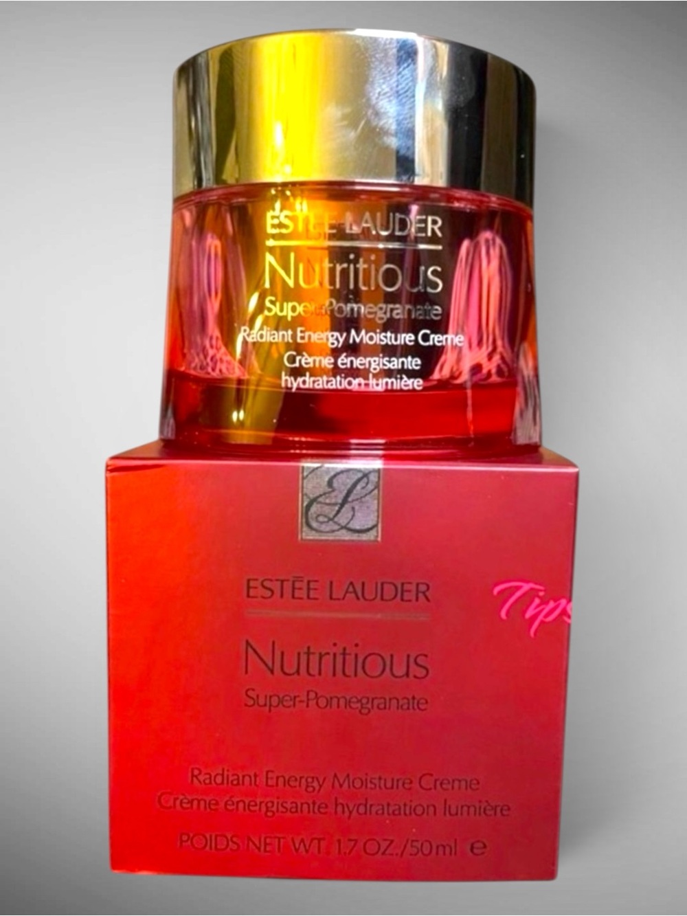 Estée Lauder Nutritious Super-Pomegranate Radiant Energy Moisture Creme - Picture 1 of 4
